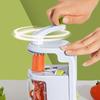Adjustable Thickness Hand Crank Potato Roll Slicer Manual Mandoline Slicer  Kitchen Gadget