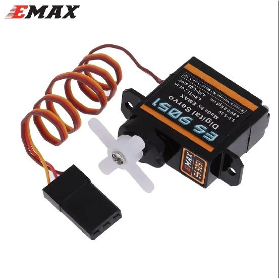 EMAX ES9051 ES 9051 4.8-5.5V 4.3г 0.8кг Зубчатый Цифровой Сервопривод Разъем Futaba JR Для 3D F3P Самолетов Вертолета Машины RC Аксессуары Игрушка