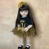 BZDOLL реалистичная 55 см мягкая силиконовая кукла Reborn Baby реалистичная кукла для девочек 22 дюйма принцесса для малышей Art Bebe подарки на день рождения для ребенка