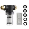 Garden Hose Filter for Pressure Washer Inlet Water Sediment Filter Attachment 100 Mesh and 40 Mesh