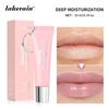 Lip Gloss Lip Oil Plumper Long Lasting Keychain Glowing Butter Moisturizing Pink Nourishing Makeup Care Hydrating Lipstick