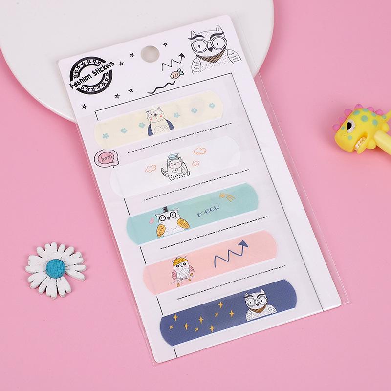 New Cartoon Band-Aid Shaped Stickers for Travel & Outdoor Use