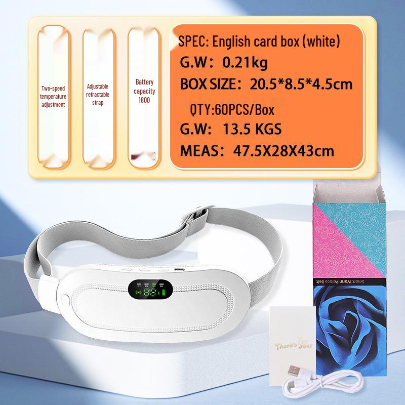 Согревающий бандаж для поддержки матки: Вибромассаж и теплотерапия для живота и спины