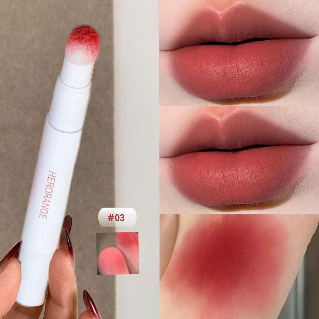 HERORANGE Матовая помада-мусс для губ Nude - Туманное покрытие Cushion для светлых натуральных губ