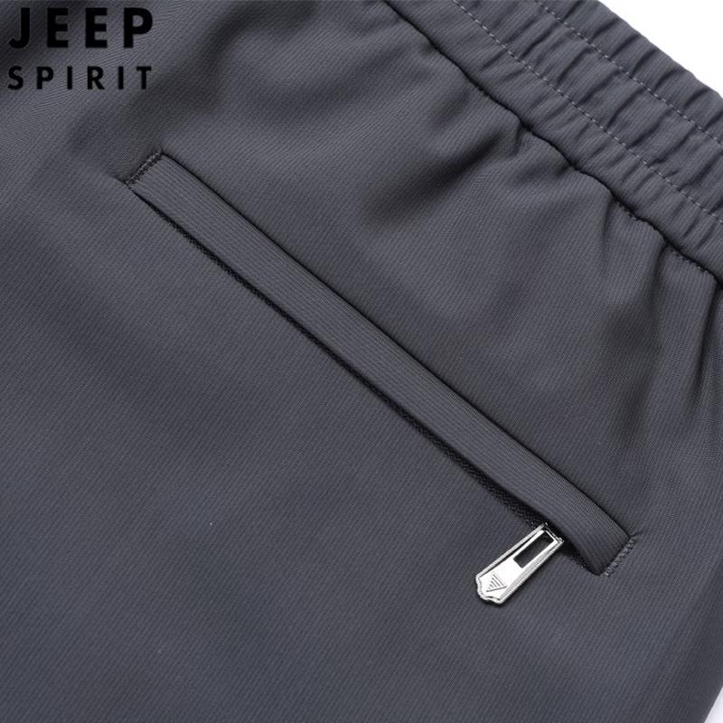 Мужские повседневные прямые брюки JEEP SPIRIT с высокой эластичностью