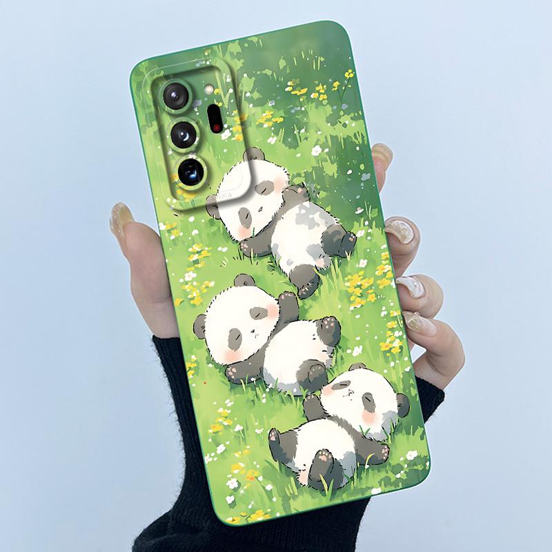 Для Samsung Galaxy Note 20 Ultra Модный Простой Чехол для Телефона Масляная Живопись Цветы Ультратонкий Матовый Защита от Отпечатков Пальцев