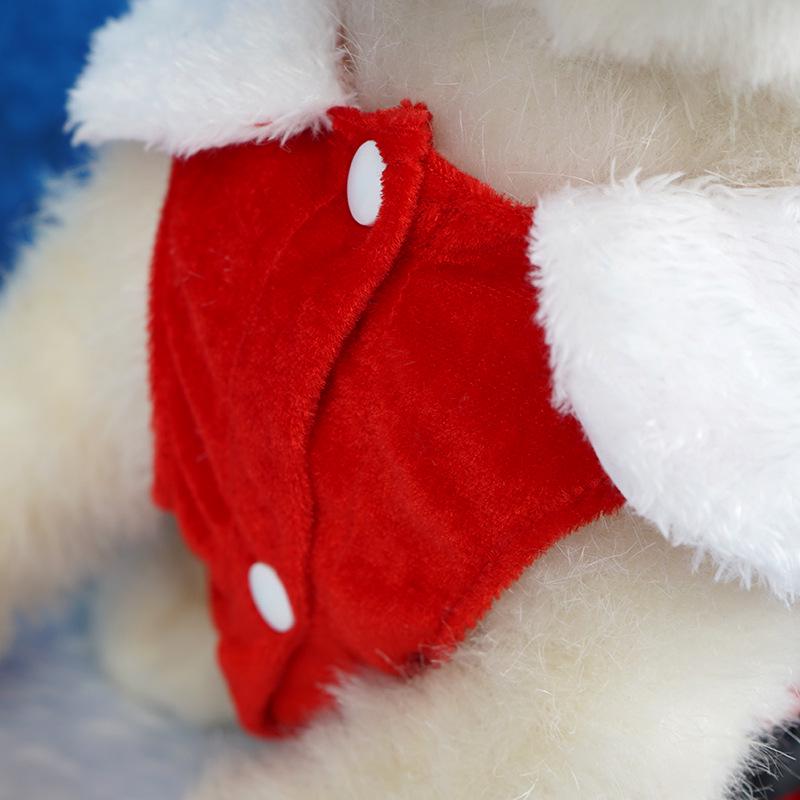 Рождественский праздничный костюм для питомца, платье для собак