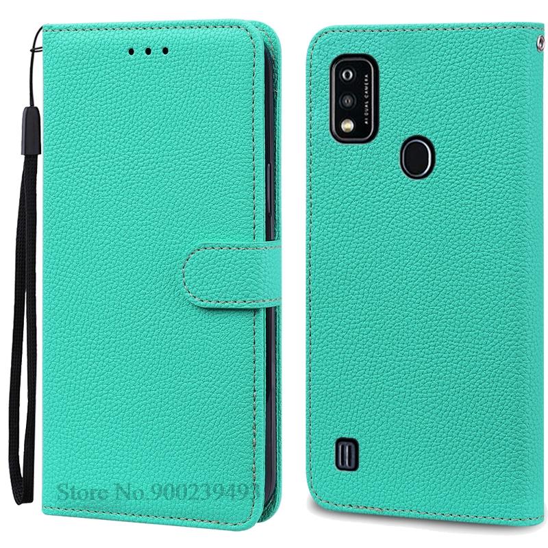 A51 Case For ZTE Blade A51 Case Soft Silicone Leather Flip Wallet Case For ZTE Blade A51 Case Back Cover Coque Fundas Etui
