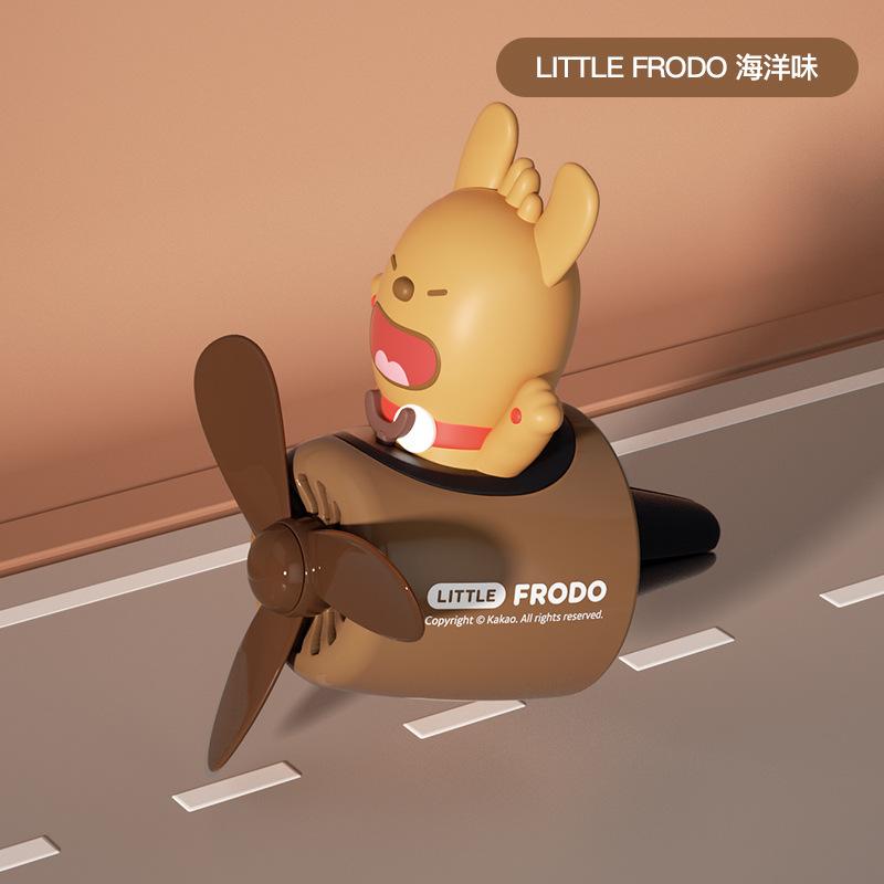 Освежитель воздуха для автомобиля с героями мультфильмов, вращающийся пропеллер, аромат, магнитный дизайн, автоаксессуары, духи для интерьера