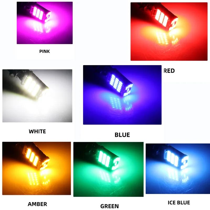 2 шт. T15 W16W 921 912 T16 902 светодиодные лампы высокой мощности 45 шт. 4014SMD супер яркие 1200LM для замены фонарей заднего хода автомобиля 12 В белые