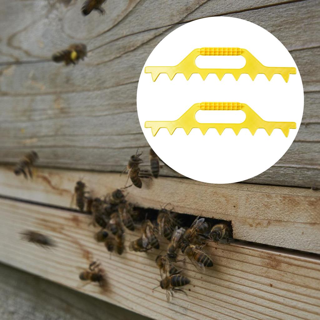 Набор из 2 рамок для улья для пчеловодов, эргономичный дизайн, совместимость с 8 рамками, точные измерения