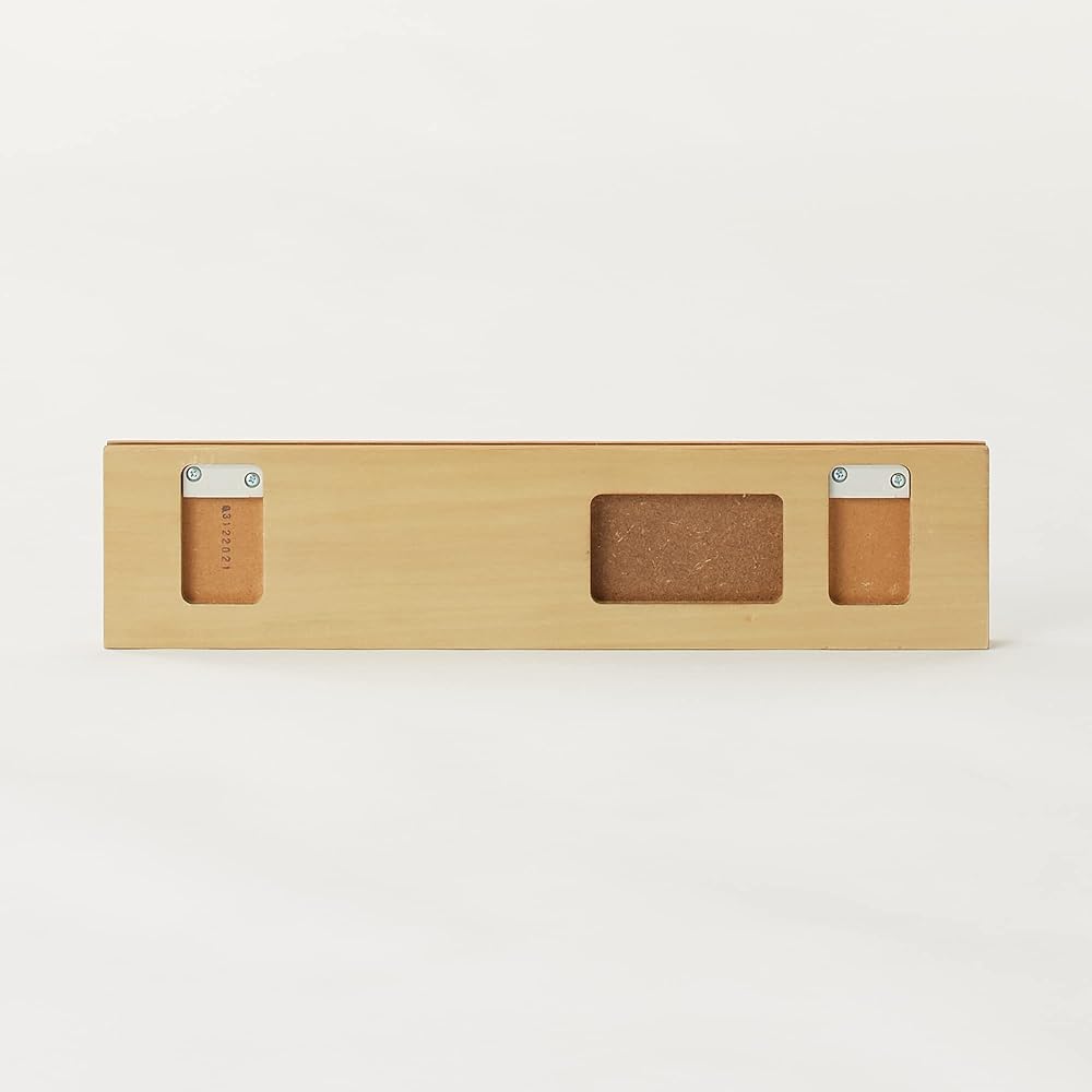 Настенная мебель MUJI, Вешалка с 3 крючками, Дуб, 44 см (W) х 25 см (D) х 10 см (ЧАС), 44505083