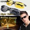 Yellow Night Vision Driving Glasses PC Ultralight Driver Mirror Women Men Night Vision Car Driving Glasses Outdoor Fashion Ornament Jewelry