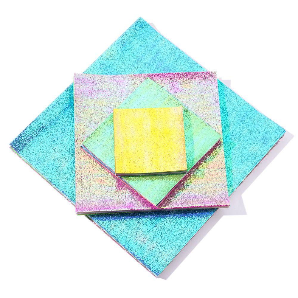 Supplies Glittering Origami Paper Square Folding Papers DIY Accessories Scrapbooking Decoration