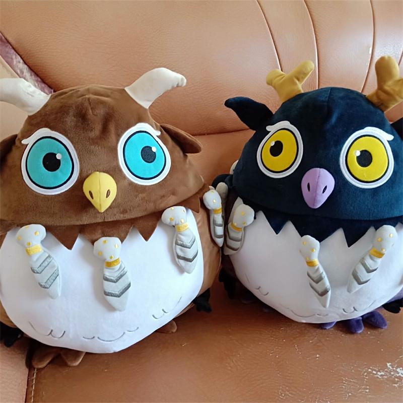 47cm WOW Moonkin Hatchling Plush Toys Cartoon Stuffed Animal The Alliance Horde Warcraft Moonkin Birthday Present