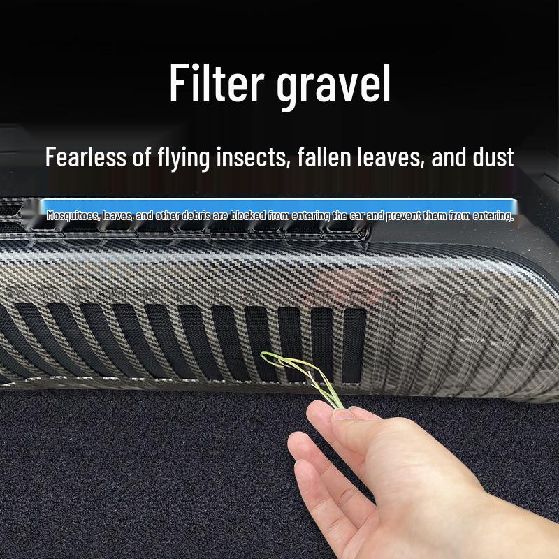 Сетка на нижнюю решетку BYD 24 юаня - Защита от насекомых, песка, пыли.