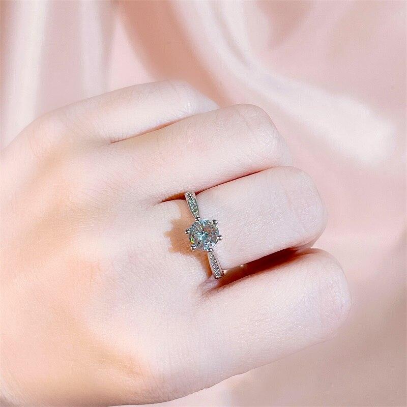 BELLA BOX Роскошное женское открытое кольцо с творческим цирконом, женские ювелирные изделия, серебряный подарок