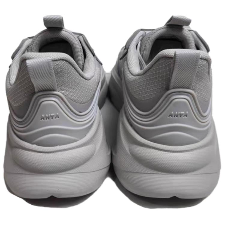 Anta Удобные модные прочные легкие низкие повседневные туфли мужские кроссовки серые 112448840R-2