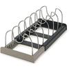 Stainless Steel Storage Rack Retractable Cookware Organizer New Pot Lid Rack  Kitchen