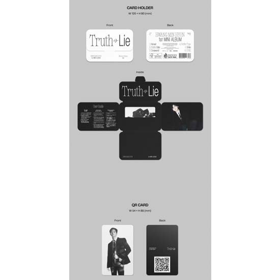 Первый мини-альбом Хван Мин Хён «Truth or Lie»(Альбомы Weverse вер.)