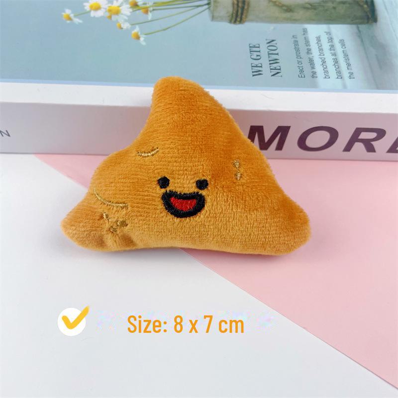 Poop Plush Doll Pendant - Cute Couples Keychain and Backpack Accessory