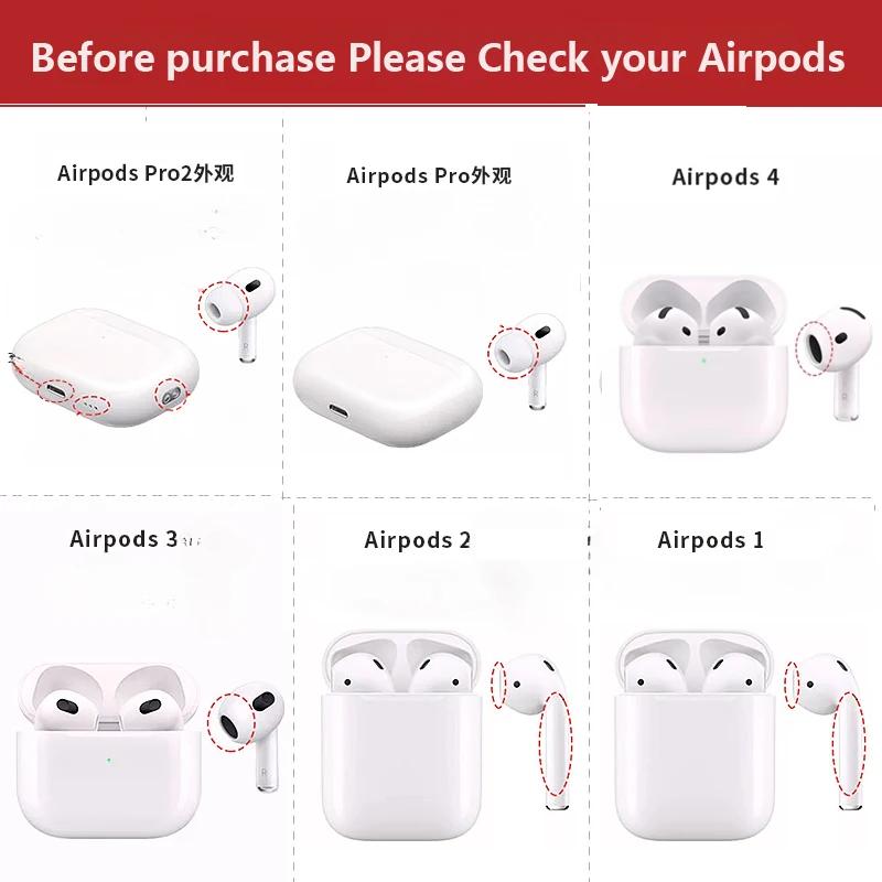 Для Airpods 4 наушники противоударный чехол автоматический переключатель безопасный замок защитный силиконовый чехол для Apple Airpods4 аксессуары