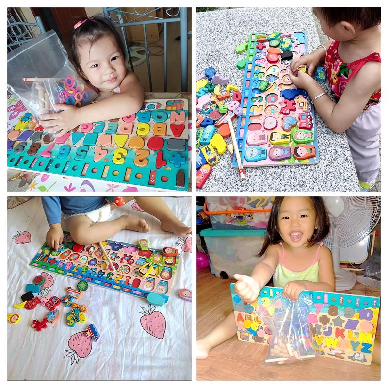 Детские математические игрушки Геометрические фигуры Познавательная головоломка Ранние развивающие игрушки для детей