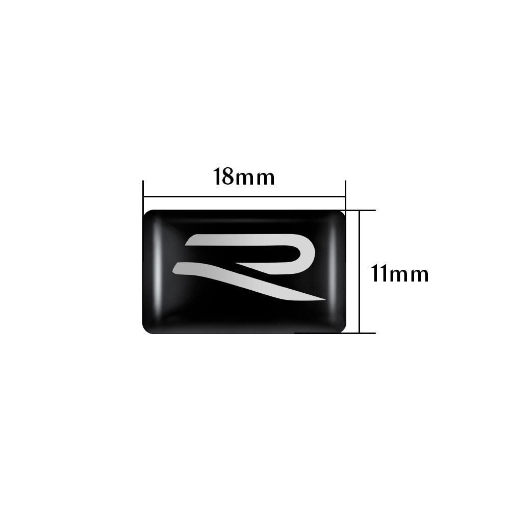 10/20/50Pcs Car Styling 3D Epoxy Stickers Auto Interior Decoration Decals For Volkswagen Vw Tiguan Jetta Scirocco Touran Golf