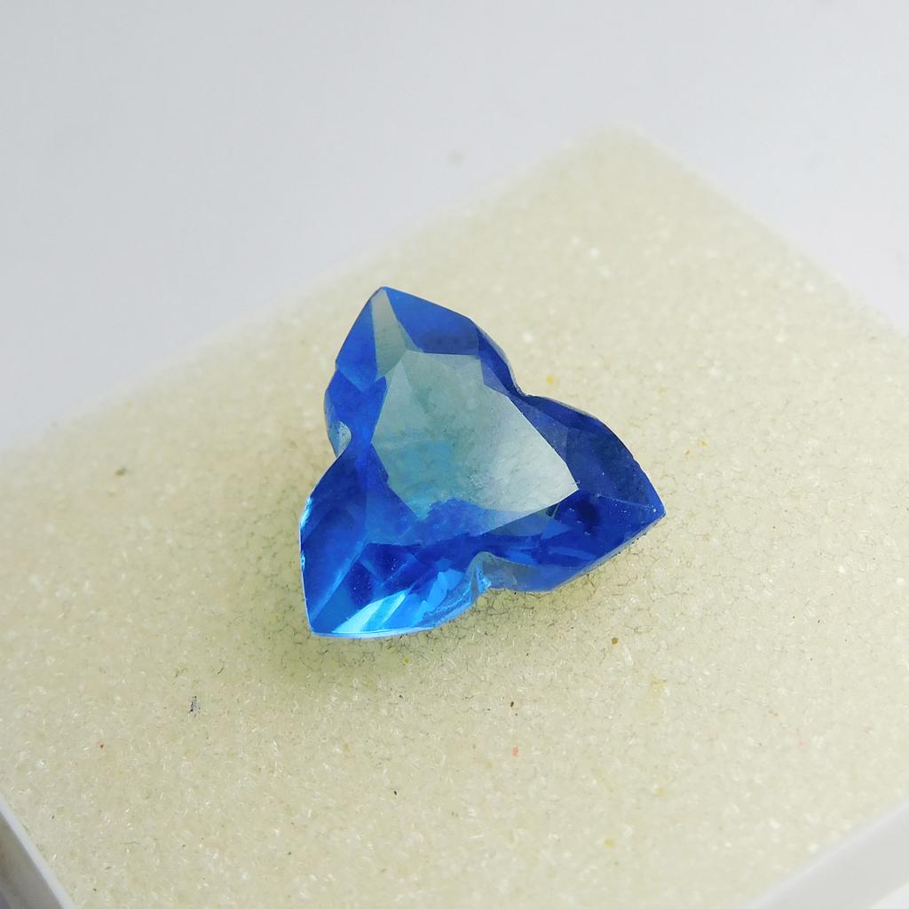 Natural Blue Sapphire Loose Gemstone Fancy Cut 9.65 ct September Birthstone for Gem Collections