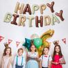1 Set Happy Birthday Balloon Aluminum Foil Letter Shape Party Balloon Decoration for Birthday Celebration!