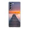 Морская синь Пляж Небо Прозрачный Силиконовый Чехол Для Телефона Для Samsung Galaxy S23 S22 5G S20 Ultra S21 FE 5G S10E S9 S8 S10 Plus Мягкая Крышка