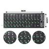 Multi-Language Keyboard Stickers Spanish/English/Russian/Deutsch/Arabic/Italian/Japan Letter Replacement For Laptop Pc Notebook