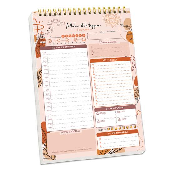 Целеустремленная книга-планировщик формата А5 Плавное письмо Без растекания чернил Эффективное достижение целей