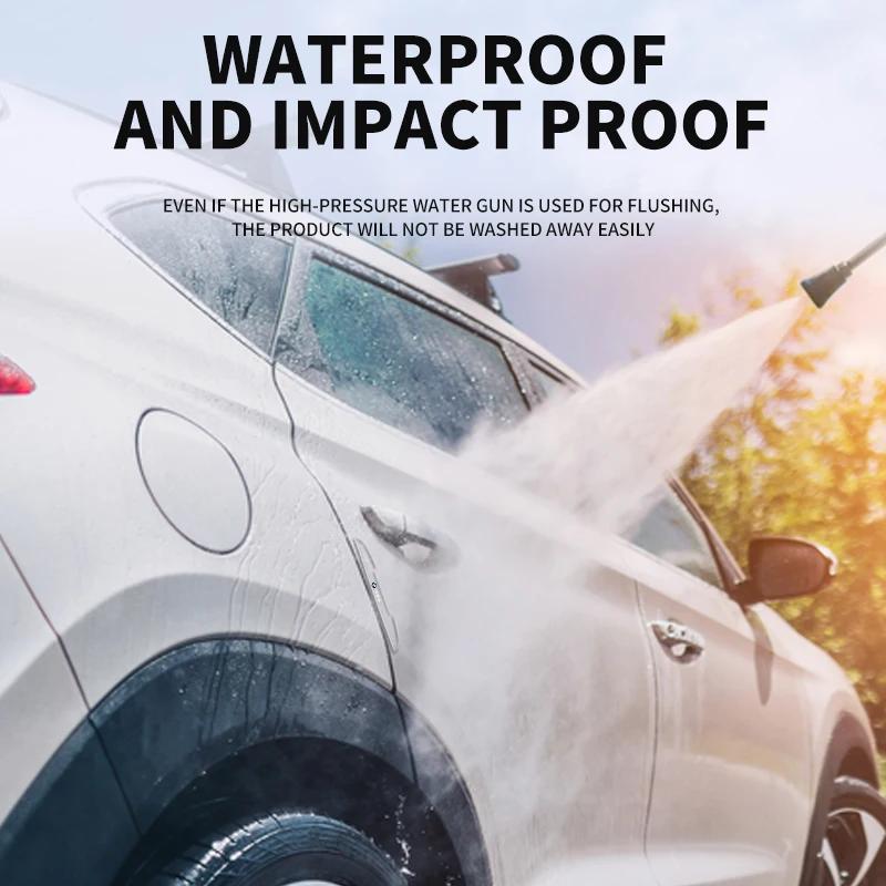 4 шт. Прозрачная защитная накладка на дверь автомобиля, защита от столкновений Для bmw e46 e39 e90 e60 e30 f10 f11 f20 f30 g20 g30 x1 x3 x5 z4