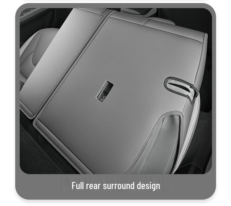 XPeng MONAM03 Leather Car Seat Cushion Set - Universal All-Season Full Coverage for Five Seats