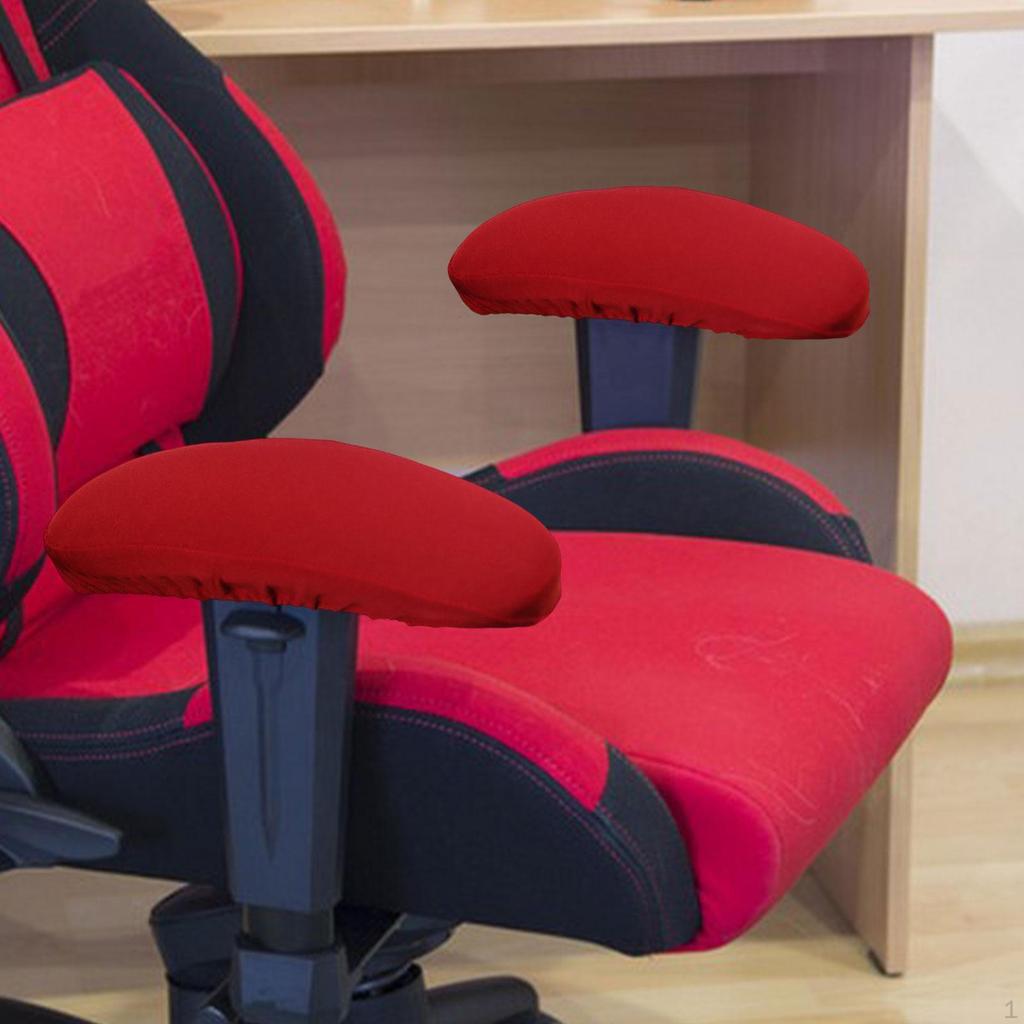 2 Pack of Arm Covers for Computer Chair, Slipcovers Armrests