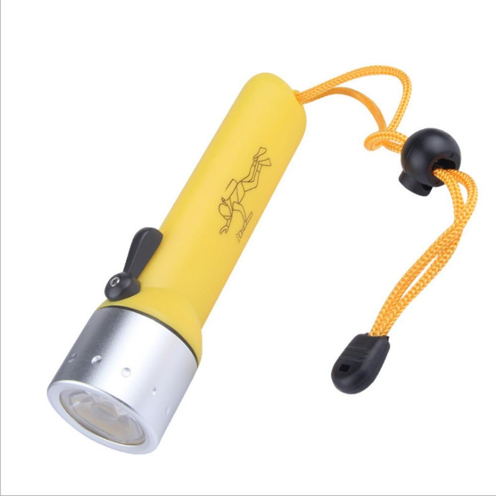 Magnetic Control LED Magnetic Flashlight Waterproof Underwater Flashlight  Camping Hiking