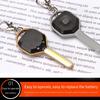 Mini LED Keychain Flashlight Bright Tiny Light Super Bright High Lumens Lightweight Adjustable LED Key Holder Light