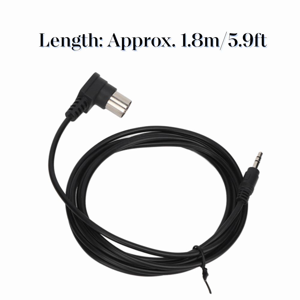 5.9ft 3.5mm to DIN 8PIN Cable 3.5mm to DIN 8PIN Converter Cable Musical Instrument Use
