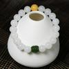 Women's Southern Red Multi-Turn 108-Bead Bracelet with Hetian Jade & Amber - Ethnic Style Jewelry for Men & Women.