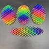 Fidget Worm 3D Printing DIY Stretch Deformation Elastic Net Puzzle Venting Decompression Worm Popit Elastic Net Decompression