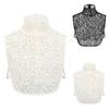 Women's Lace Elegant Turtleneck Insert Women's Removable Half Shirt Blouse False Collar