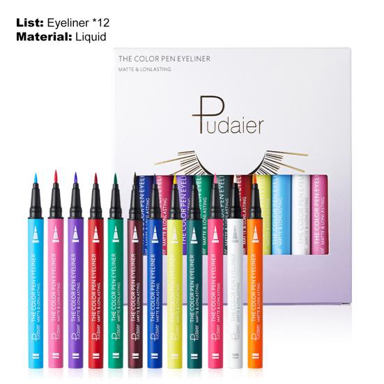 Водостойкий натуральный экстракт, неоново-белый матовый жидкий карандаш для подводки глаз, инструмент для макияжа для женщин