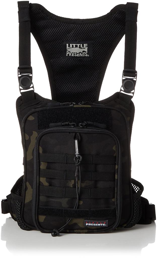 LITTLE PRESENTS Chest Pack Black Camo B-29