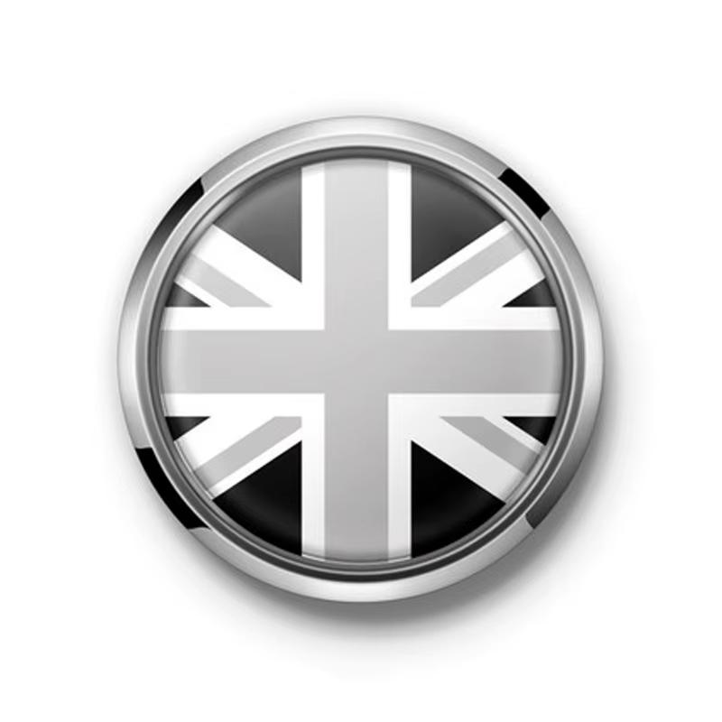 3D Metal Car Front Grille Emblem Badge Sticker For MINI JOHN Cooper S Works JCW R56 R60 R61 F50 F54 F55 F56 F60 Auto Accessories