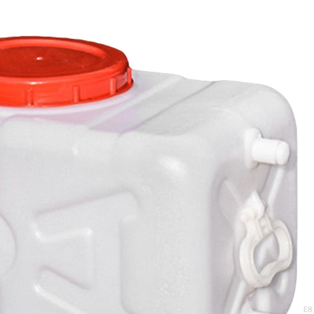 Camping Water Container with Tap And Hose, Versatile, , Horizontal Storage Bucket for