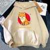 Kawaii толстовки с капюшоном Shiba Inu Mom с принтом для женщин/мужчин, зимние повседневные удобные пуловеры с длинными рукавами и капюшоном