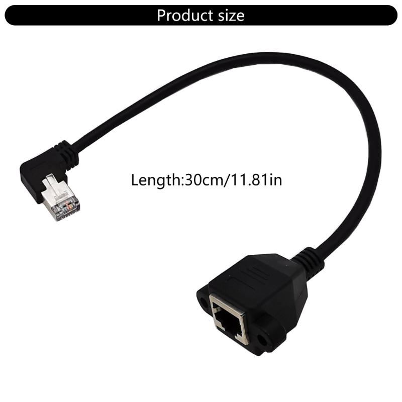 Сетевой кабель-удлинитель Cat6 RJ45 Ethernet для быстрой гигабитной передачи данных и экономии места