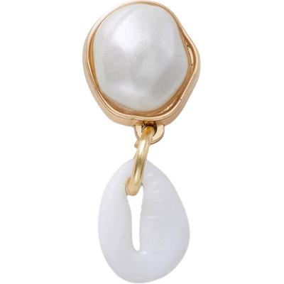 Барочный жемчуг Ракушка Полистоун Смола, Цинковый сплав, Инженерный пластик Аксессуары для обуви Унисекс Серебристый