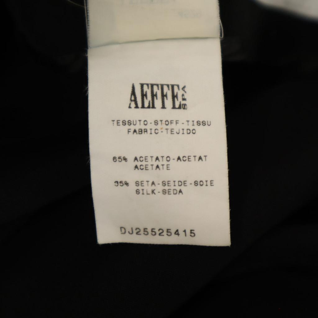 Moschino Сделано в Италии Смесь шелка Длинные брюки 42 черный Женские Б/у